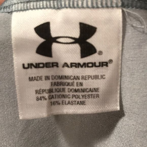 UNDER ARMOUR Gray V-Neck Compression Tee - Picture 7 of 7